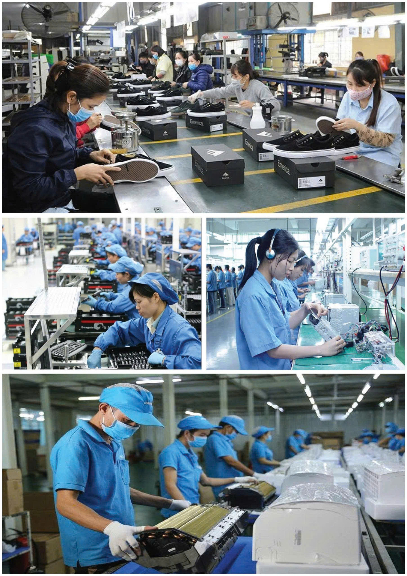 Dịch vụ môi giới, giới thiệu công nhân sản xuất